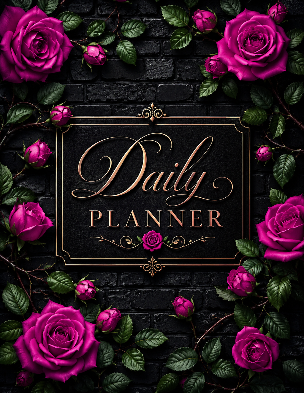 Dark Romance Planner — Complete Set (Digital Print)