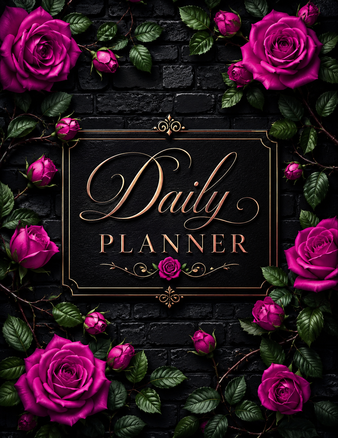 Dark Romance Planner — Complete Set (Digital Print)